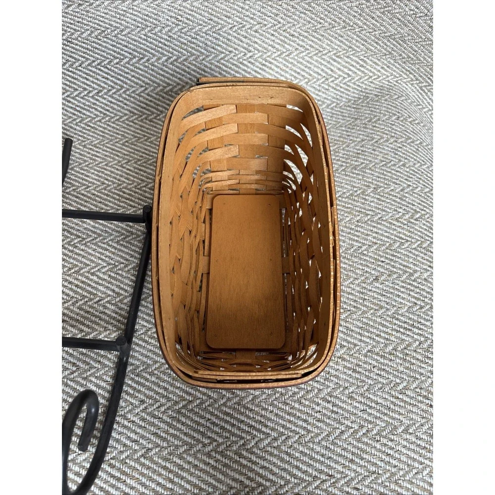 Longaberger sleigh baskets